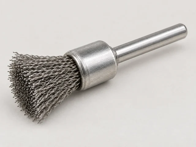 Shank-Mounted Wire End Brush