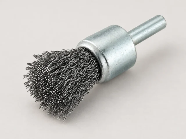Crimped Wire End Brushes – Carbon Steel