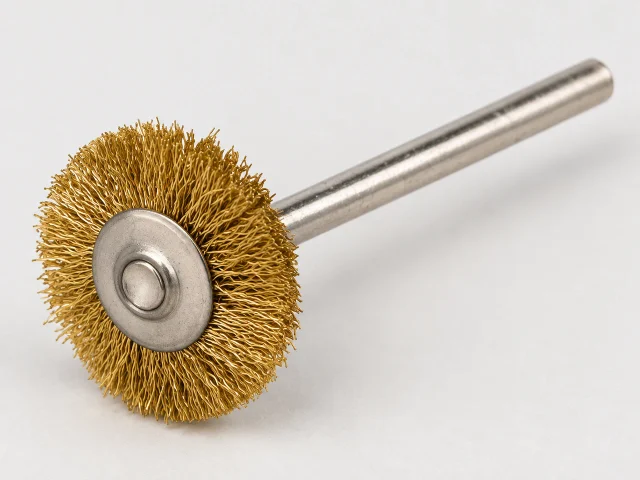 Mini Wheel Brushes – Brass