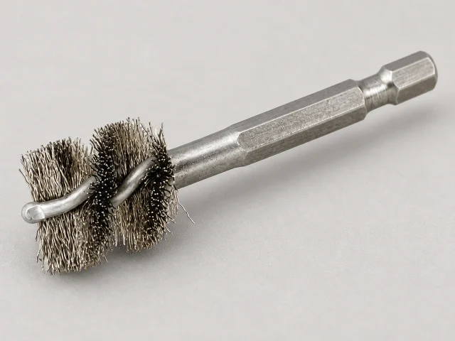 Power Fitting Burr Brush with Hex Shank