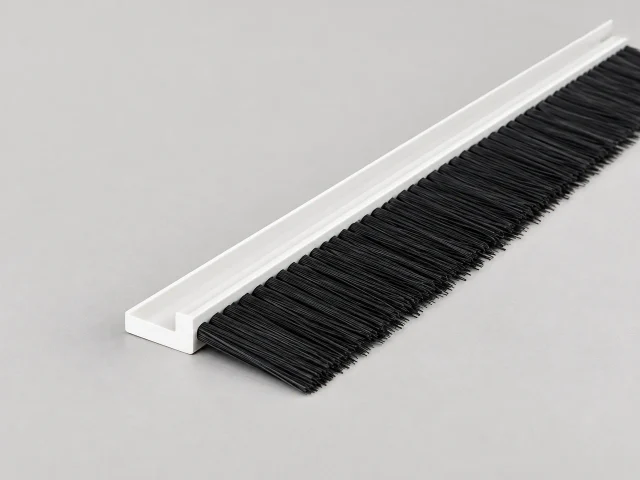 Rigid PVC – h Profile with (1) Row of Filament