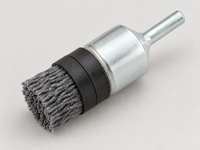 Silicon Carbide End Brush with Bridles