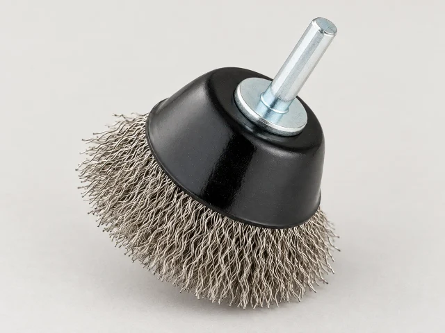 Stem Mount Wire Cup Brushes – Stainless Steel