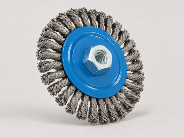 Stringer Bead Twisted Knot Wheel Brushes – Carbon Steel