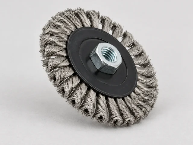 Twisted Knot Wire Wheel Brushes – Stainless Steel